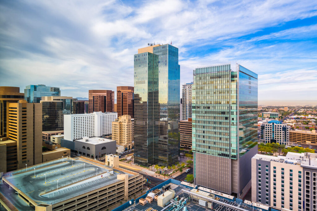 An image of downtown Phoenix